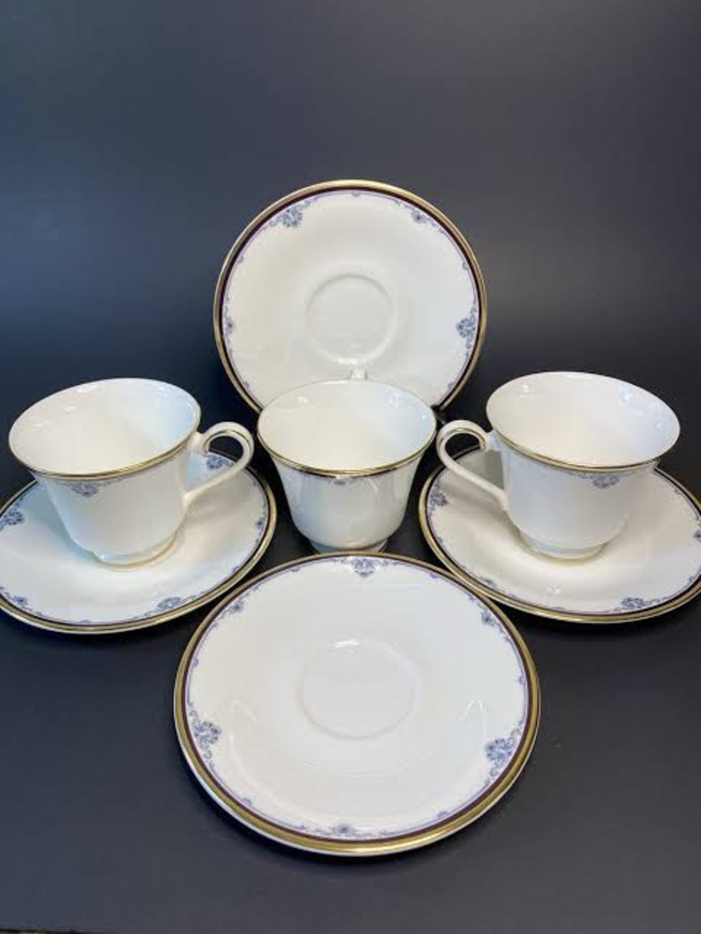 8 Royal Doulton “Princeton” Teacups and Saucers